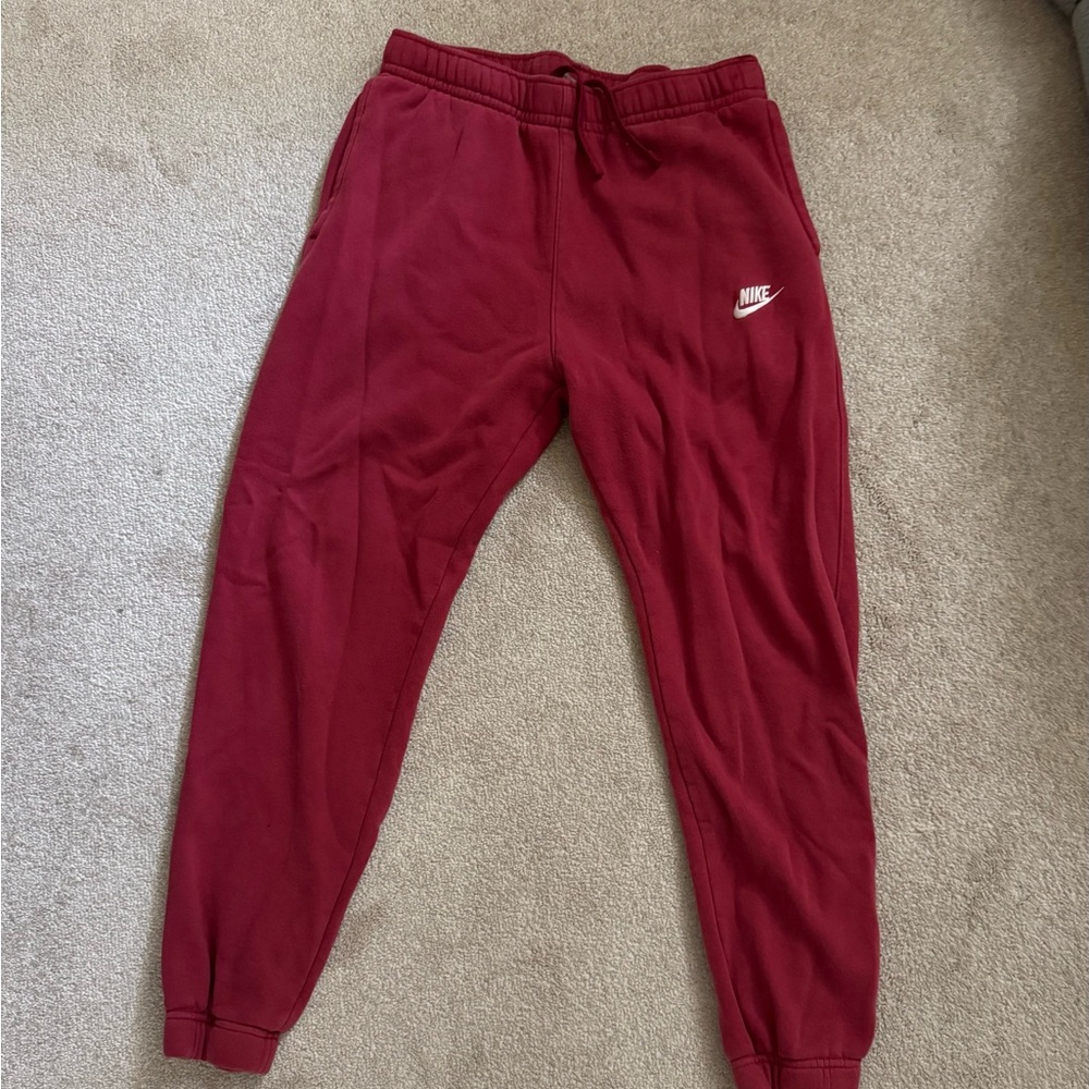 Nike Red Sweatpants jogger